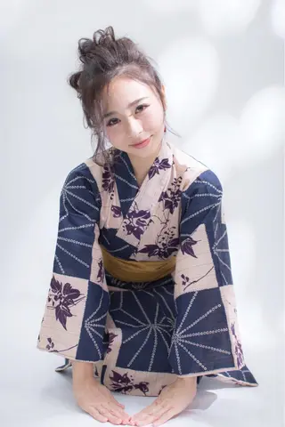 セミロング ヘアアレンジ 大嶋 伸吾のヘアスタイル