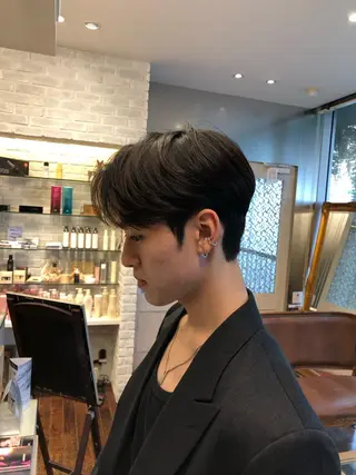 メンズ メンズトレンドヘア シンユウのヘアスタイル