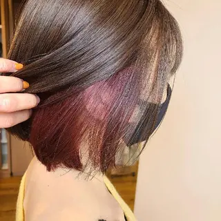 ショート カラー 西田 理沙のヘアスタイル