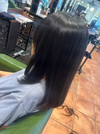 ロング はせがわ りえのヘアスタイル