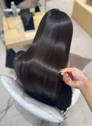 ロング 京都河原町 髪質改善🌛‧˚花綸のヘアスタイル