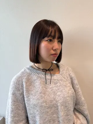 ショート カラー パーマ 木村 架音のヘアスタイル