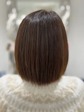 ミディアム パーマ 仲村 友孝のヘアスタイル