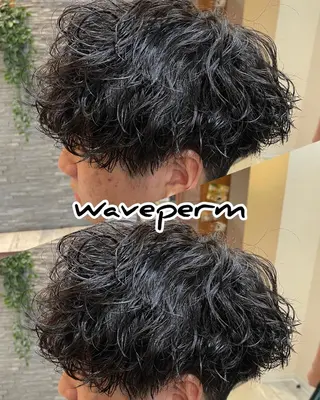 メンズ 仙台/メンズ/ フェザー/リョウのヘアスタイル