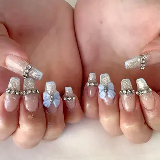 ネイル 💎🐰 saki. m 🐰💎のネイルデザイン