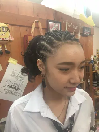 kou艶髪師色髪師 こう 艶髪師色髪師のヘアスタイル