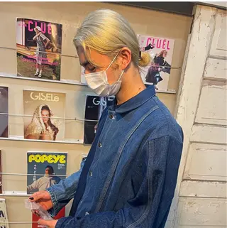 カラー メンズ メンズ特化美容師 ハスイルイのヘアスタイル