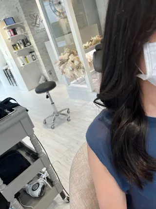 セミロング ボブ/レイヤー/ 茉莉花のヘアスタイル