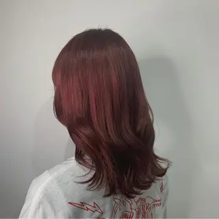 セミロング カラー HARUKA韓国ヘア /Luana梅田のヘアスタイル