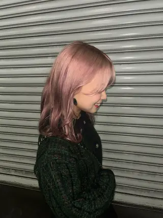 ミディアム カラー picasso yume/ボブカットのヘアスタイル