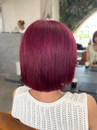 カラー nico麻生 加賀谷 すみれのヘアスタイル