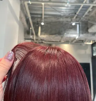 ロング カラー ALBUM銀座‪‪ RURUKA‪‪❤︎のヘアスタイル