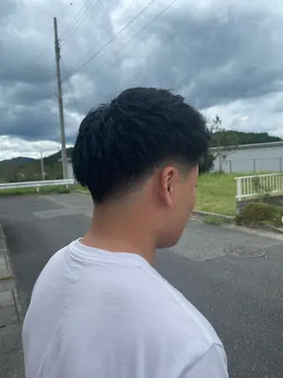 ショート メンズ HIRO GINZA barber shop 横浜店所属・ヒロ銀座　無料 フェード　細内のヘアスタイル