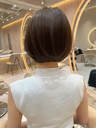 ショート カラー レイヤー❣️縮毛矯正 川村利幸のヘアスタイル