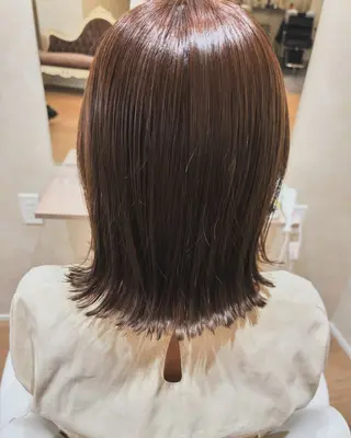 ミディアム 林 美月のヘアスタイル