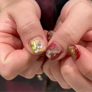 ネイル 平野葵🎀 hair/nailのネイルデザイン