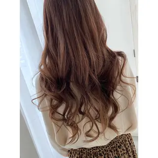 ロング カラー fio マナミのヘアスタイル