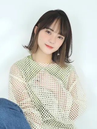 ミディアム Hair make rise;🫧のヘアスタイル