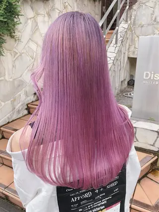 カラー 🫧モテパーマ/ツヤ 縮毛/AI🫧のヘアスタイル