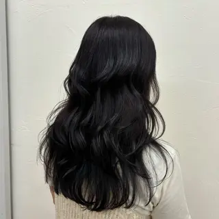 カラー 🩵ワンカラー／ 銀座／mayu🩵のヘアスタイル