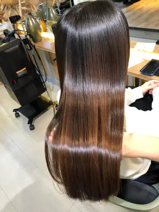 ロング 青木 ありさのヘアスタイル