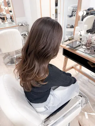 ロング カラー ✨カラー支持No.1 🧸ワキ カナコ🧸のヘアスタイル