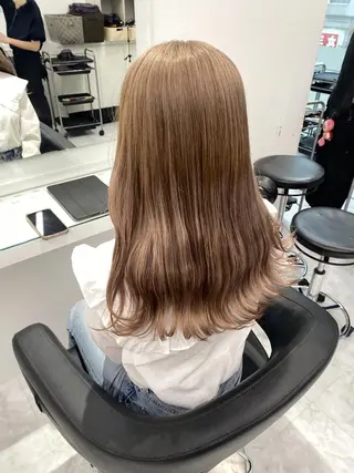 カラー 淡めベージュ🤎ショ ート🤎Kiyokaのヘアスタイル