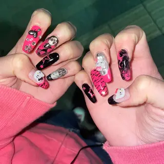 ネイル 🫧カット/パーマ /ネイル/かりん🫧のヘアスタイル