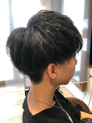 ショート パーマ メンズ パーマ/ハイトーン スパイキー/神田正紀のヘアスタイル