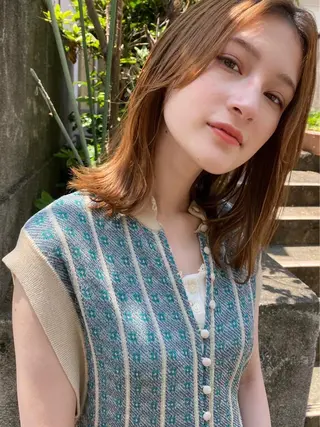 ミディアム まつ毛パーマ🐏 NANAMIのマツエク・マツパデザイン