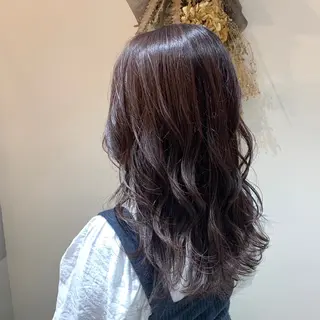 ロング カラー 吉村 芽咲のヘアスタイル