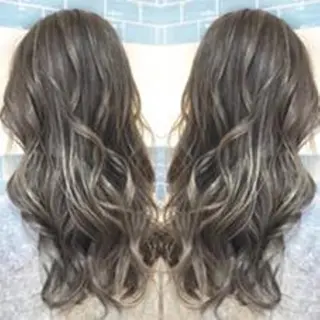 カラー ロング Alushe艶髪・ 髪質改善のヘアスタイル