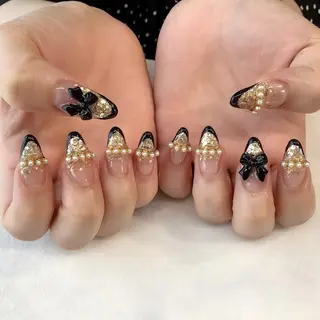 ネイル 💎🐰 saki. m 🐰💎のネイルデザイン