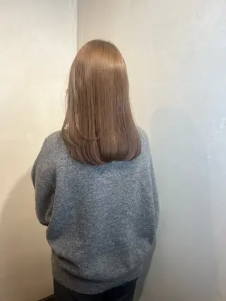 ミディアム カラー Aya/四条烏丸/ インナーカラーのヘアスタイル