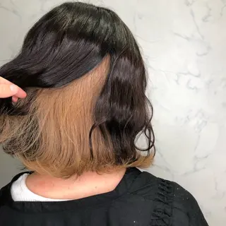 カラー 松原 歩👩🏼のヘアスタイル