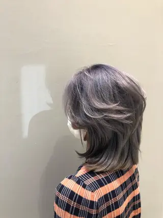 ミディアム カラー メンズ 國分 利成のヘアスタイル