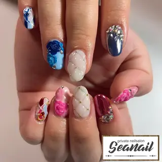 ネイル 小尾 栞のネイルデザイン