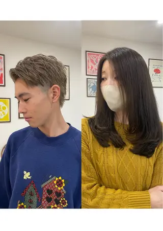 ロング メンズ Life is…所属・鈴木 七海のヘアスタイル