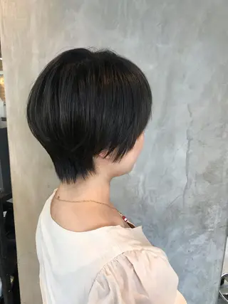 ショート カラー ヘアアレンジ stylist/蛯谷 珠里のヘアスタイル
