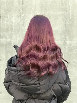 セミロング テラダ ココロのヘアスタイル