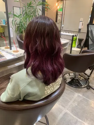 ミディアム レイヤーカット 西宮北口/みなみのヘアスタイル