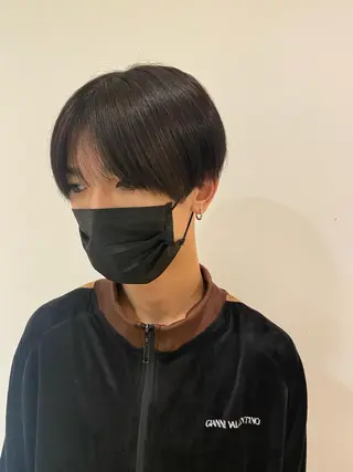 ショート メンズ 🫧顔周りカット 🫧樫村優香のヘアスタイル