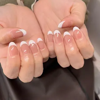 セミロング ネイル マツエク・マツパ REVIA_nail maiのネイルデザイン