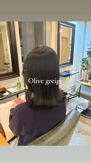 ミディアム collet ginza所属・【髪質改善】カラー 韓国ヘア🎀RISAのヘアスタイル