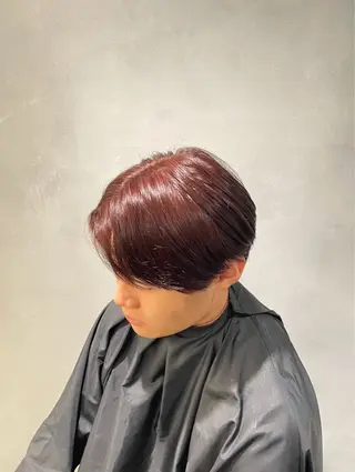 カラー メンズ 藤平海音/fifth PARKのヘアスタイル