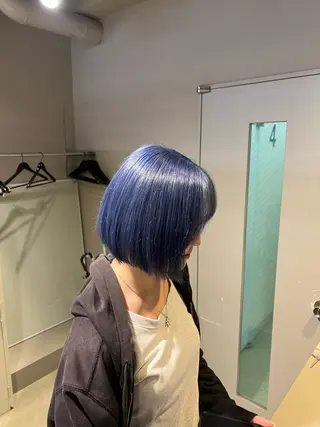 ミディアム カラー 韓国レイヤーカット /REIのヘアスタイル