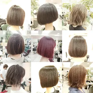ショート カラー ボブ・ロブ　福田 泰久✂️✨のヘアスタイル
