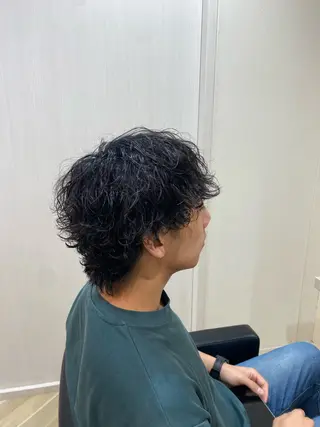 パーマ メンズ RIKIYA👑 北千住メンズ特化👑のヘアスタイル