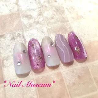 ネイル マグネットネイル💛 Hayakawaのネイルデザイン