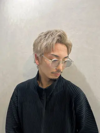 ロング カラー ハイトーンカラー🩶 大阪/kanonのヘアスタイル